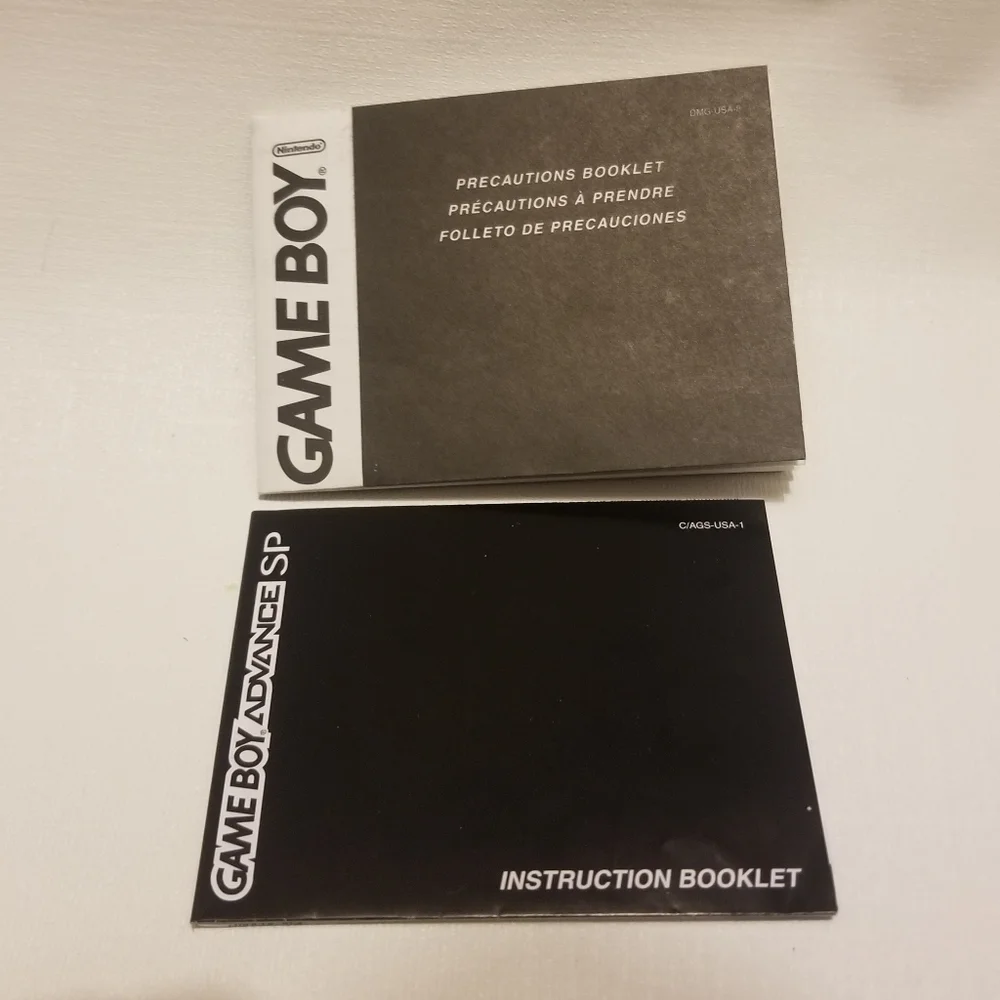 Gameboy ephemera, including booklet with game passwords! All EUC